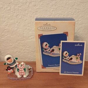 Hallmark Frosty Friends Ornament Year 2004